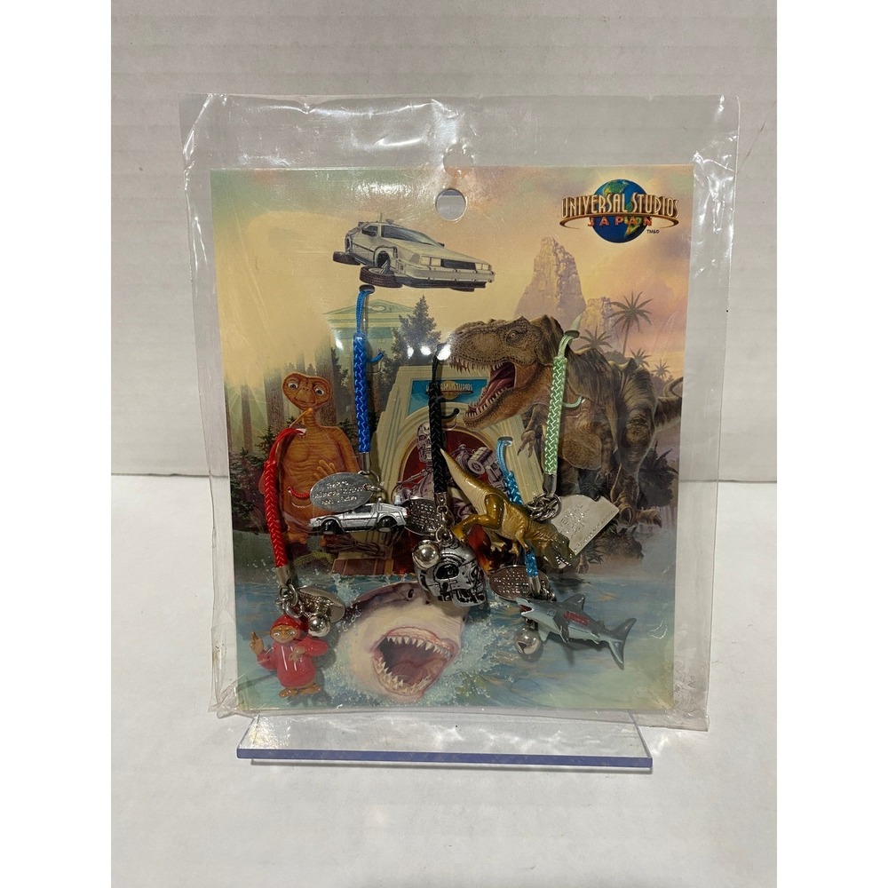 Universal Studios Japan Phone Strap Charm Set Movie Icons Back to the Future New